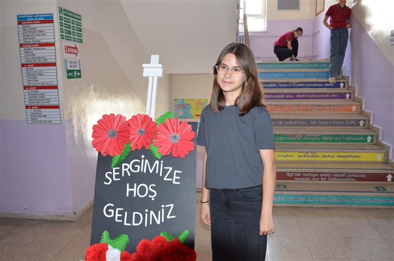 Atatürk Ortaokulu’ndan Sanat Dolu Yıl Sonu Etkinliği