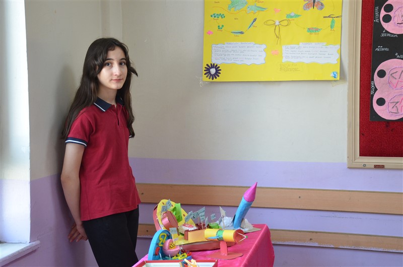 Atatürk Ortaokulu’ndan Sanat Dolu Yıl Sonu Etkinliği