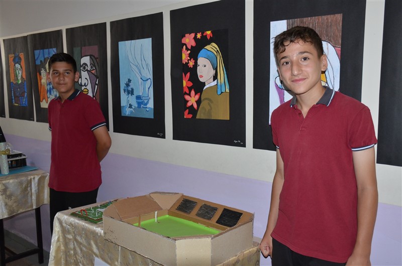 Atatürk Ortaokulu’ndan Sanat Dolu Yıl Sonu Etkinliği