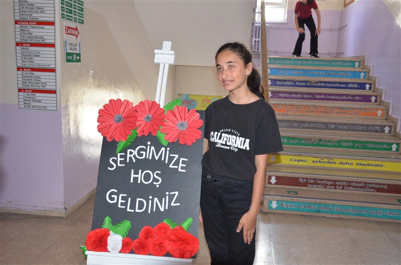Atatürk Ortaokulu’ndan Sanat Dolu Yıl Sonu Etkinliği
