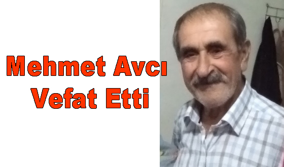 Mehmet Avcı Vefat Etti