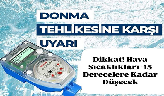 Dikkat! Hava Sıcaklıkları -15 Dereceye Kadar Düşecek