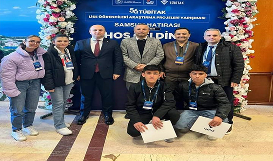BİR OKULUMUZ TUBİTAK’TA BÖLGE 1.’si OLDU