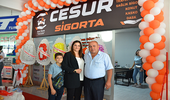Cesur Sigorta Hizmete Girdi