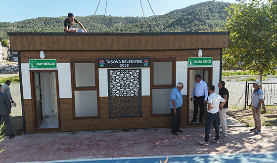 Millet Bahçesi’ne Mescit Kazandırıldı