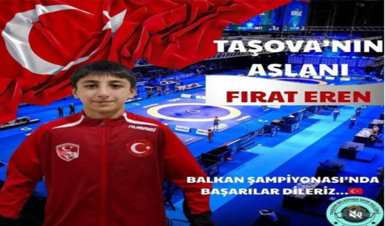Fırat Eren, Balkan Şampiyonası’nda Ay Yıldızlı Mayo ile Mindere Çıkacak