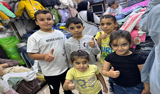 Gazzeli Çocuklarla Kahire’de Buluştu