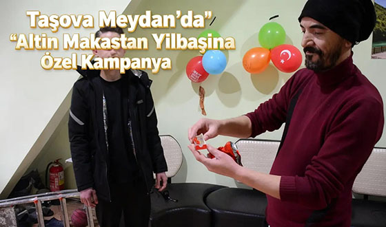 Taşova Meydan’da “Altın Makas”tan Yılbaşına Özel Kampanya