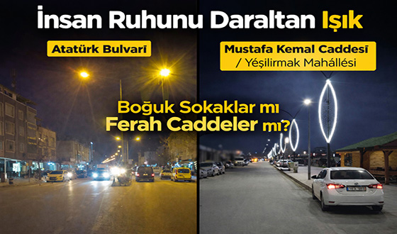 Taşova’da İnsan Ruhunu Daraltan Işık