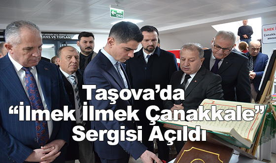 Taşova’da “İlmek İlmek Çanakkale” Sergisi Açıldı