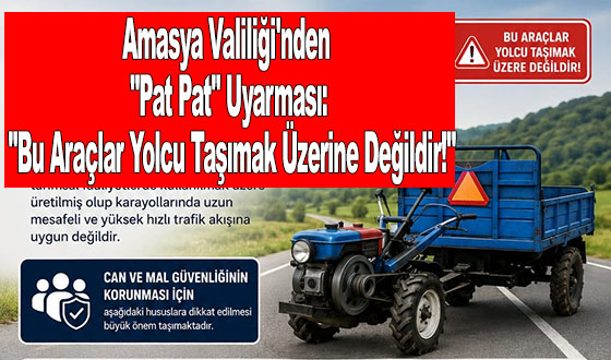 Amasya Valiliği'nden 
