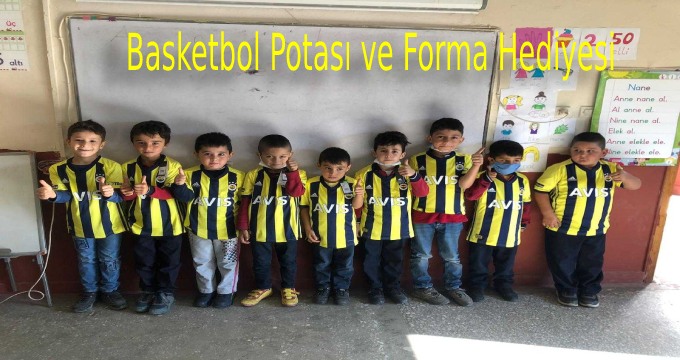 Fenerbahçe Futbol Kulübü Basketbol Potası ve Forma Hediyesi 