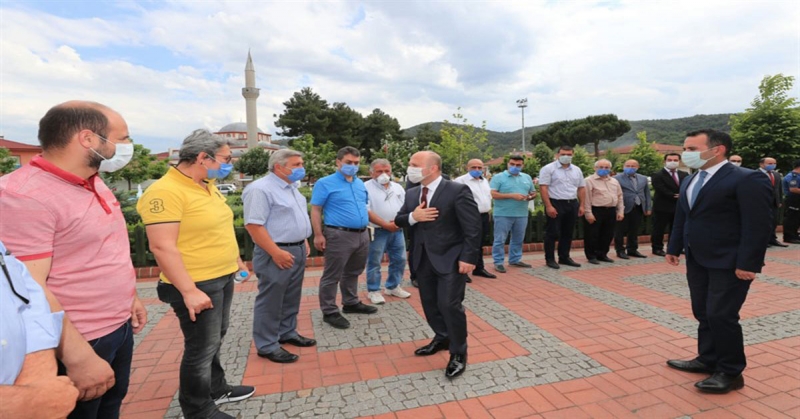 Ağrı Valisi Olarak Atanan Vali Dr. Osman Varol, Taşova İlçemize Veda Ziyaretinde Bulundu