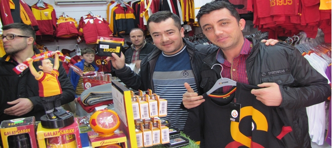 Derbi öncesi Galatasaray Tır'ı Taşova'da
