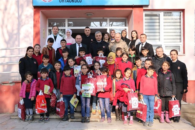 Jandarma'dan Uluköy Ortaokulu'na Ziyaret