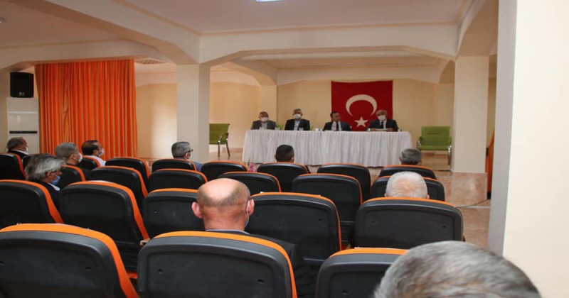 Muhtarlar ve Köylere Hizmet Götürme Birliği Toplantıları Gerçekleştirildi