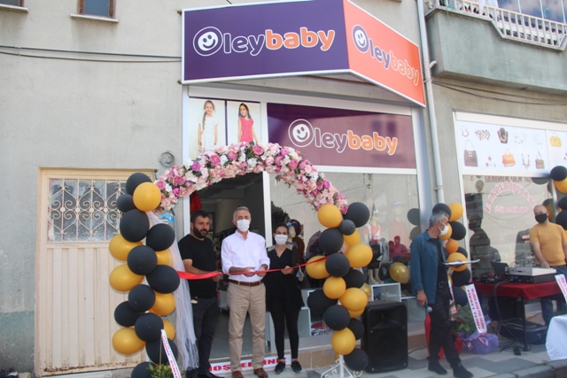 Oley Baby Çocuk Giyim Mağazası Açılışı Yapıldı