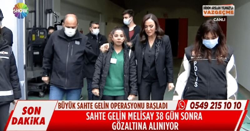 Sahte Gelin Melisay Gözaltına Alındı