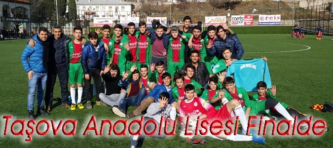 Taşova Anadolu Lisesi Final Müsabakası Çarşamba Günü Oynayacak.