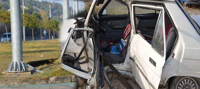     Taşova da Trafik Kazası 1Kişi Hayatını Kaybetti..
