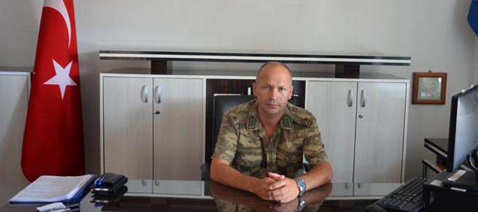 Taşova ilçe Jandarma Komutanı Jan. teğmen Ömer Altun görevine başladı