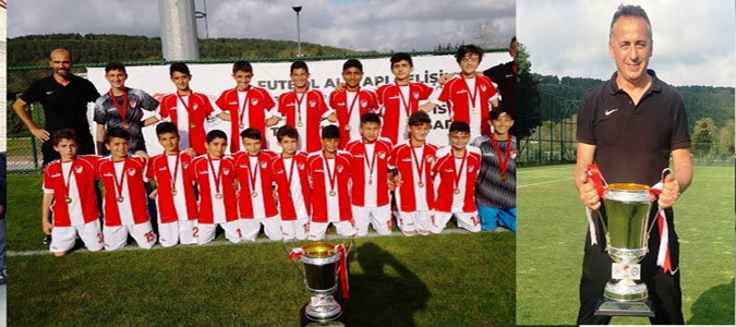 Taşova’lı Antrenörün Takımı Gelişim Liginde Türkiye Şampiyonu