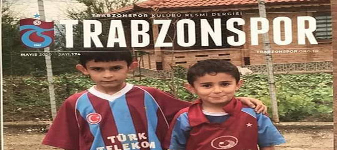Trabzonspor Dergisine Kapak Resmi Oldular