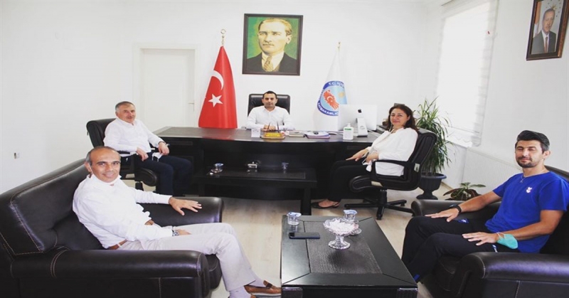 Türkiye Oryantiring Federasyonu Başkanı Hacer Akyüz Kaymakam Çelik'i Ziyaret Etti
