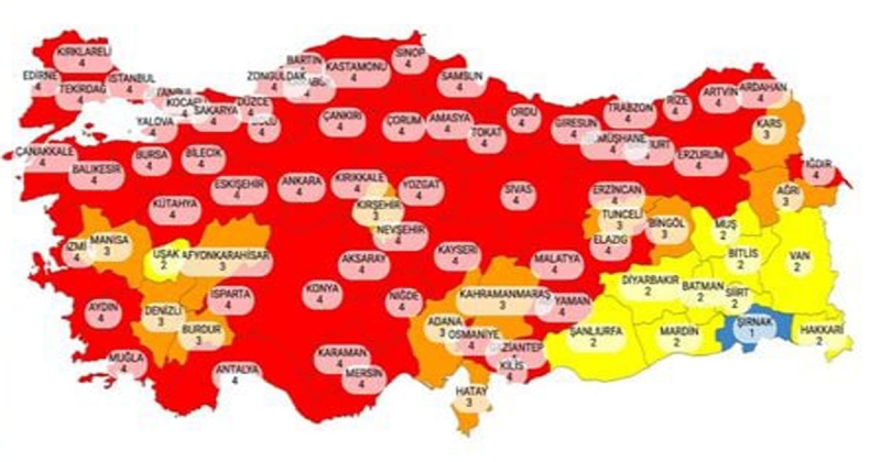 Türkiye'de Covid-19 Vaka Sayılarında Artış Sonrası, Hafta Sonları Tam Kısıtlama Var