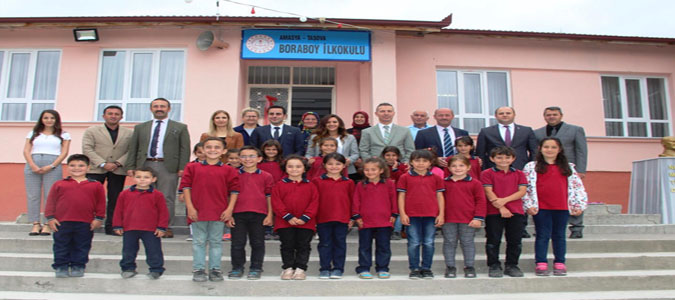 Vali Varol'un Eşi Funda Varol Boraboy İlkokulu’nu Ziyaret