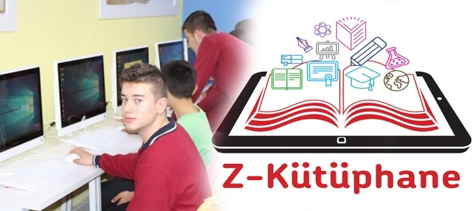 Z Kütüphane Atatürk Okulunda Açıldı..