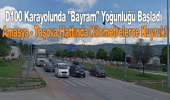 Taşova Giriş Işıklarda trafik yogunluğu #taşova #trafik #yoğunluk